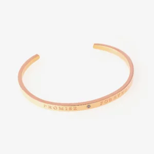 Promise Forever Cuff Bangle