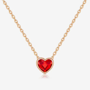 Amour Passionné - Heart Pendant - Rose Gold