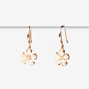 Floral Drops with Moonstone