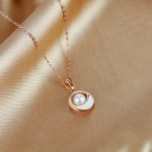 Pearl Wave Pendant