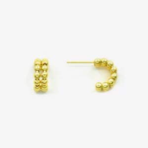 Beaded Stud Earrings