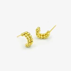 Beaded Stud Earrings