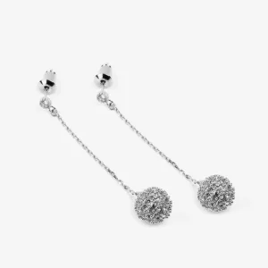 Dangles with a Beaded Ball Design