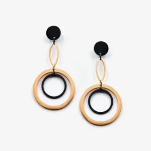 Artsy Hoops Dual Tone Drops