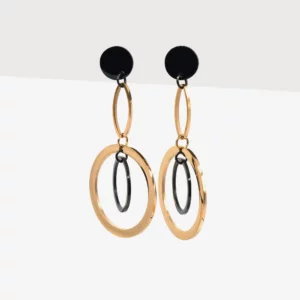 Artsy Hoops Dual Tone Drops