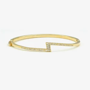 Bangle with Cubic Zirconia