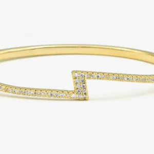 Bangle with Cubic Zirconia