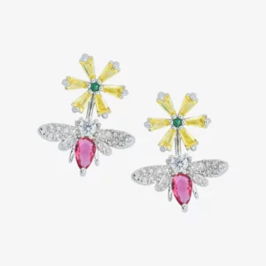 Trendy Bee & Flower Drops