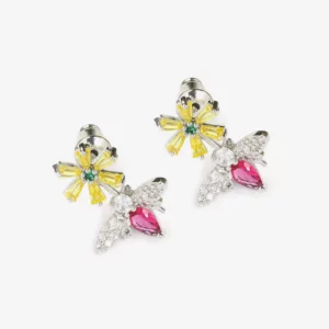 Trendy Bee & Flower Drops